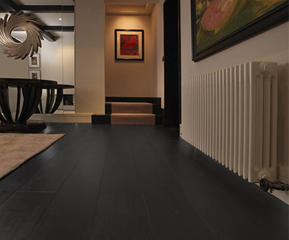 Natural wood flooring